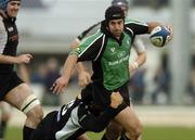 12 May 2006; Gavin Williams, Connacht, is tackled by Gavin Henson, Ospreys. Celtic League, Connacht v Ospreys, Sportsground, Galway. Picture credit: Damien Eagers / SPORTSFILE