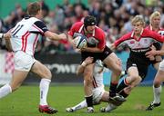 12 May 2006; Ulster's Stephen Ferris in action against Border Reivers. Celtic League, Ulster v Border Reivers, Ravenhill Park, Belfast. Picture credit: Oliver McVeigh / SPORTSFILE