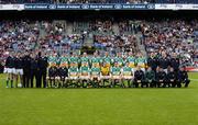 14 May 2006; The Offaly squad. Bank of Ireland Leinster Senior Football Championship, Round 1, Westmeath v Offaly, Croke Park, Dublin. Picture credit; David Maher / SPORTSFILE