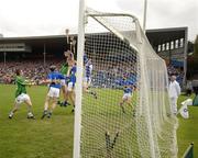 14 May 2006; Defenders and forwards contest a dropping ball. Limerick's Brian Begley was adjudged to being in the square and the goal was subsequently dissallowed. Guinness Munster Senior Hurling Championship Quarter Final, Tipperary v Limerick, Semple Stadium, Thurles, Co. Tipperary. Picture credit; Ray McManus / SPORTSFILE