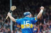 14 May 2006; Eoin Kelly, Tipperary, celebrates at the end of the game. Guinness Munster Senior Hurling Championship Quarter Final, Tipperary v Limerick, Semple Stadium, Thurles, Co. Tipperary. Picture credit; David Levingstone / SPORTSFILE