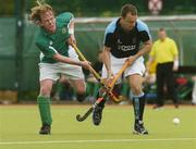 14 May 2006; Alan Browne, Glenanne, in action against Brian Waring, Lisnagarvey. The Men's 2006 Club Championships, Lisnagarvey v Glenanne, National Hockey Stadium, UCD, Belfield, Dublin. Picture credit: Ciara Lyster / SPORTSFILE