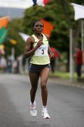 14 May 2006; Eventual winner of the womens race Catherine Mutw of Kenya competing in the Dublin 5 Mile Classic. Walkinstown, Dublin. Picture credit: Tomas Greally / SPORTSFILE