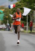 14 May 2006; Eventual winner of the mens race Simon Tonui, Kenya, competing in the Dublin 5 Mile Classic. Walkinstown, Dublin. Picture credit: Tomas Greally / SPORTSFILE