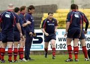 16 May 2006; Marcus Horan, centre, during Munster squad training. Musgrave Park, Cork. Picture credit; David Maher / SPORTSFILE