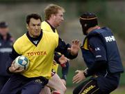 16 May 2006; Trevor Halstead, left, in action Mike Mullins, during Munster squad training. Musgrave Park, Cork. Picture credit; David Maher / SPORTSFILE