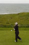 16 May 2006; Martina Gillen, Beaverstown, watches her drive from the 15th tee box during the 2nd round of the 2006 Lancôme Irish Ladies’ Close Championship. The European Golf Club, Brittas Bay, Co. Wicklow. Picture credit; Damien Eagers / SPORTSFILE