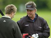 16 May 2006; Darren Clarke during the days practice. Nissan Irish Open Practice, Carton House Golf Club, Maynooth, Co. Kildare. Picture credit; Brian Lawless / SPORTSFILE
