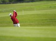 16 May 2006; Niclas Fasth watches his shot from the 5th fairway. Nissan Irish Open Practice, Carton House Golf Club, Maynooth, Co. Kildare. Picture credit; Brian Lawless / SPORTSFILE