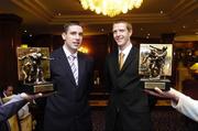 15 May 2006; Henry Shefflin, Kilkenny, and Darragh O Se, Kerry, who were presented with the Vodafone Player of the Month awards for the month of April. Westbury Hotel, Dublin. Picture credit: Damien Eagers / SPORTSFILE