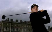 16 May 2006; Colm Moriarty, who is supported by the Team Ireland Golf Trust, preparing for the 2006 Nissan Irish Open at Carton House, Maynooth, Co. Kildare. Picture credit; Brian Lawless / SPORTSFILE