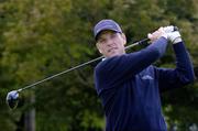 16 May 2006; David Higgins, who is supported by the Team Ireland Golf Trust, preparing for the 2006 Nissan Irish Open at Carton House, Maynooth, Co. Kildare. Picture credit; Brian Lawless / SPORTSFILE