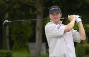 16 May 2006; Michael Hoey, who is supported by the Team Ireland Golf Trust, preparing for the 2006 Nissan Irish Open at Carton House, Maynooth, Co. Kildare. Picture credit; Brian Lawless / SPORTSFILE