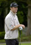 16 May 2006; Michael Hoey, who is supported by the Team Ireland Golf Trust, preparing for the 2006 Nissan Irish Open at Carton House, Maynooth, Co. Kildare. Picture credit; Brian Lawless / SPORTSFILE