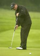 19 May 2006; Ian Woosnam, Wales, putts on the 11th during his first round. Nissan Irish Open Golf Championship, Carton House Golf Club, Maynooth, Co. Kildare. Picture credit; Pat Murphy / SPORTSFILE