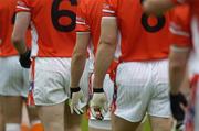 14 May 2006; The Armagh team walk in the pre match parade. Bank of Ireland Ulster Senior Football Championship, Round 1, Armagh v Monaghan, St. Tighernach's Park, Clones, Co. Monaghan. Picture credit; Damien Eagers / SPORTSFILE