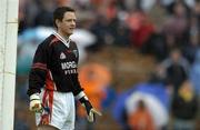 14 May 2006; Ciaran McKinney, Armagh goalkeeper. Bank of Ireland Ulster Senior Football Championship, Round 1, Armagh v Monaghan, St. Tighernach's Park, Clones, Co. Monaghan. Picture credit; Damien Eagers / SPORTSFILE