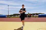 20 May 2006; Steve Finnan, Republic of Ireland, at the end of squad training. Municipal Stadium, Lagos, Portugal. Picture credit; David Maher / SPORTSFILE