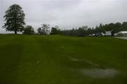 21 May 2006; A general view of the 18th fairway before it was announced that play would be suspended until tomorrow. Nissan Irish Open Golf Championship. Carton House Golf Club, Maynooth, Co. Kildare. Picture credit; Brian Lawless / SPORTSFILE
