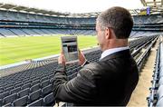 5 June 2014; Liam Sheedy, Hurling 2020 Chairman, during the Hurling 2020 Website and Survey launch. Hurling 2020 is a hurling forum established by Uachtarán Chumann Lúthchleas Gael Liam Ó Néill to oversee a complete examination of hurling and to make proposals and suggestions with the intention of safeguarding the future of the game. Croke Park, Dublin. Picture credit: Matt Browne / SPORTSFILE