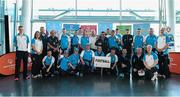 5 June 2014; The Eastern Region Men's 5-a-side soccer teams during the launch of Team Eastern Region for the Special Olympics Ireland Summer Games. Terminal Two, Dublin Airport, Dublin. Picture credit: Brendan Moran / SPORTSFILE