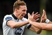 6 June 2014; David McMillan, Dundalk, celebrates after scoring his side's first goal. FAI Ford Cup, 2nd Round, Dundalk v Sligo Rovers, Oriel Park, Dundalk, Co. Louth. Photo by Sportsfile