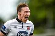 6 June 2014; David McMillan, Dundalk, celebrates after scoring his side's first goal. FAI Ford Cup, 2nd Round, Dundalk v Sligo Rovers, Oriel Park, Dundalk, Co. Louth. Photo by Sportsfile