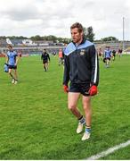 7 June 2014; Gavin Duffy, Salthill-Knocknacarra, during the pre-match warm up. Galway Senior Football Championship, An Cheathrú Rua v Salthill-Knocknacarra, Pearse Stadium, Galway. Picture credit: Ray Ryan / SPORTSFILE