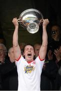 7 June 2014; Tyrone captain Damien Casey lifts the Nick Rackard Cup after the game. Nicky Rackard Cup Final, Fingal v Tyrone, Croke Park, Dublin. Picture credit: Piaras Ó Mídheach / SPORTSFILE