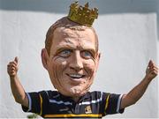 7 June 2014; Kilkenny supporter Peter Dwyer, aka 'King Henry', shows his support ahead of the game. Leinster GAA Hurling Senior Championship, Quarter-Final, Kilkenny v Offaly, Nowlan Park, Kilkenny. Picture credit: Brendan Moran / SPORTSFILE