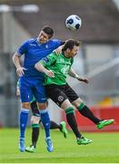 7 June 2014; Shaun Kelly, Limerick FC, in action against Paddy Kavanagh, Bohemians. FAI Ford Cup, 2nd Round, Limerick v Bohemians, Thomond Park, Limerick. Picture credit: Diarmuid Greene / SPORTSFILE