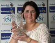 20 May 2006; Theresa Walsh, Kilkenny, who was presented with the Volunteer award. Basketball Ireland Awards, Conrad Hotel, Dublin. Picture credit; Pat Murphy / SPORTSFILE
