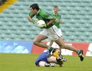 21 May 2006; John Galvin, Limerick, in action against Clare. Bank of Ireland Munster Senior Football Championship, Quarter-final, Limerick v Clare, Gaelic Grounds, Limerick. Picture credit; Damien Eagers / SPORTSFILE