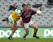 14 May 2006; Derek Heavin, Westmeath, in action against Alan McNamee, Offaly. Bank of Ireland Leinster Senior Football Championship, Round 1, Westmeath v Offaly, Croke Park, Dublin. Picture credit; Brian Lawless / SPORTSFILE