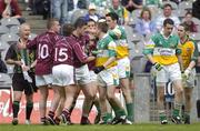 14 May 2006; Westmeath and Offaly players tussle during the match. Bank of Ireland Leinster Senior Football Championship, Round 1, Westmeath v Offaly, Croke Park, Dublin. Picture credit; Brian Lawless / SPORTSFILE