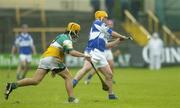 21 May 2006; David Cuddy, Laois, in action against Ger Oakley, Offaly. Guinness Leinster Senior Hurling Championship, Quarter-final, Laois v Offaly, O'Moore Park, Portlaoise, Co. Laois. Picture credit; Brendan Moran / SPORTSFILE