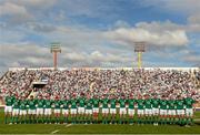 7 June 2014; The Ireland team ahead of the game. Summer Tour 2014, First Test, Argentina v Ireland. Estadio Centenario, Resistencia, Chaco, Argentina. Picture credit: Stephen McCarthy / SPORTSFILE