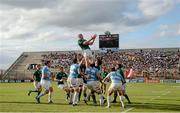 7 June 2014; Paul O'Connell, Ireland, takes possession in a lineout. Summer Tour 2014, First Test, Argentina v Ireland. Estadio Centenario, Resistencia, Chaco, Argentina. Picture credit: Stephen McCarthy / SPORTSFILE