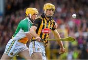 7 June 2014; Colin Fennelly, Kilkenny, in action against James Rigney, Offaly. Leinster GAA Hurling Senior Championship, Quarter-Final, Kilkenny v Offaly, Nowlan Park, Kilkenny. Picture credit: Ray McManus / SPORTSFILE