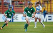 7 June 2014; Andrew Trimble, Ireland, on his way to scoring his side's third try. Summer Tour 2014, First Test, Argentina v Ireland. Estadio Centenario, Resistencia, Chaco, Argentina. Picture credit: Stephen McCarthy / SPORTSFILE