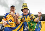 8 June 2014; Roscommon supporters Sean McLoughlin and Willie Tiernan from Boyle, Co, Roscommon. Connacht GAA Football Senior Championship, Semi-Final, Roscommon v Mayo, Dr. Hyde Park, Roscommon. Picture credit: Matt Browne / SPORTSFILE