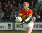 21 May 2006; John Hayden, Carlow. Bank of Ireland Leinster Senior Football Championship, Round 1, Wicklow v Carlow, Wexford Park, Co. Wexford. Picture credit; Maurice Doyle / SPORTSFILE