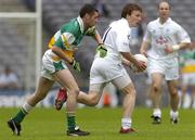 28 May 2006; Derek McCormack, Kildare, in action against Nigel Grennan, Offaly. Bank of Ireland Leinster Senior Football Championship, Quarter-Final, Kildare v Offaly, Croke Park, Dublin. Picture credit; Brian Lawless / SPORTSFILE
