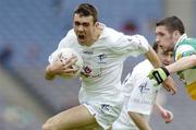 28 May 2006; John Doyle, Kildare, in action against Nigel Grennan, Offaly. Bank of Ireland Leinster Senior Football Championship, Quarter-Final, Kildare v Offaly, Croke Park, Dublin. Picture credit; Brian Lawless / SPORTSFILE