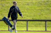 30 May 2006; Lock Paul O'Connell carries a tackle bag during Ireland Rugby squad training. University of Limerick, Limerick. Picture credit; Brendan Moran / SPORTSFILE