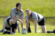 30 May 2006; Scrum-half Isaac Boss during Ireland Rugby squad training. University of Limerick, Limerick. Picture credit; Brendan Moran / SPORTSFILE