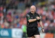8 June 2014; Referee Martin Duffy. Ulster GAA Football Senior Championship, Quarter-Final, Armagh v Cavan, Athletic Grounds, Armagh. Picture credit: Ramsey Cardy / SPORTSFILE