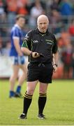 8 June 2014; Referee Marty Duffy. Ulster GAA Football Senior Championship, Quarter-Final, Armagh v Cavan, Athletic Grounds, Armagh. Picture credit: Oliver McVeigh / SPORTSFILE