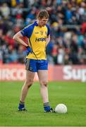 8 June 2014; A dejected Michael Finneran, Roscommon after the game. Connacht GAA Football Senior Championship, Semi-Final, Roscommon v Mayo, Dr. Hyde Park, Roscommon. Picture credit: Barry Cregg / SPORTSFILE