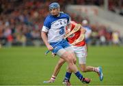 8 June 2014; Shane Walsh, Waterford, in action against Stephen McDonnell, Cork. Munster GAA Hurling Senior Championship, Quarter-Final Replay, Cork v Waterford, Semple Stadium, Thurles, Co. Tipperary. Picture credit: Piaras Ó Mídheach / SPORTSFILE